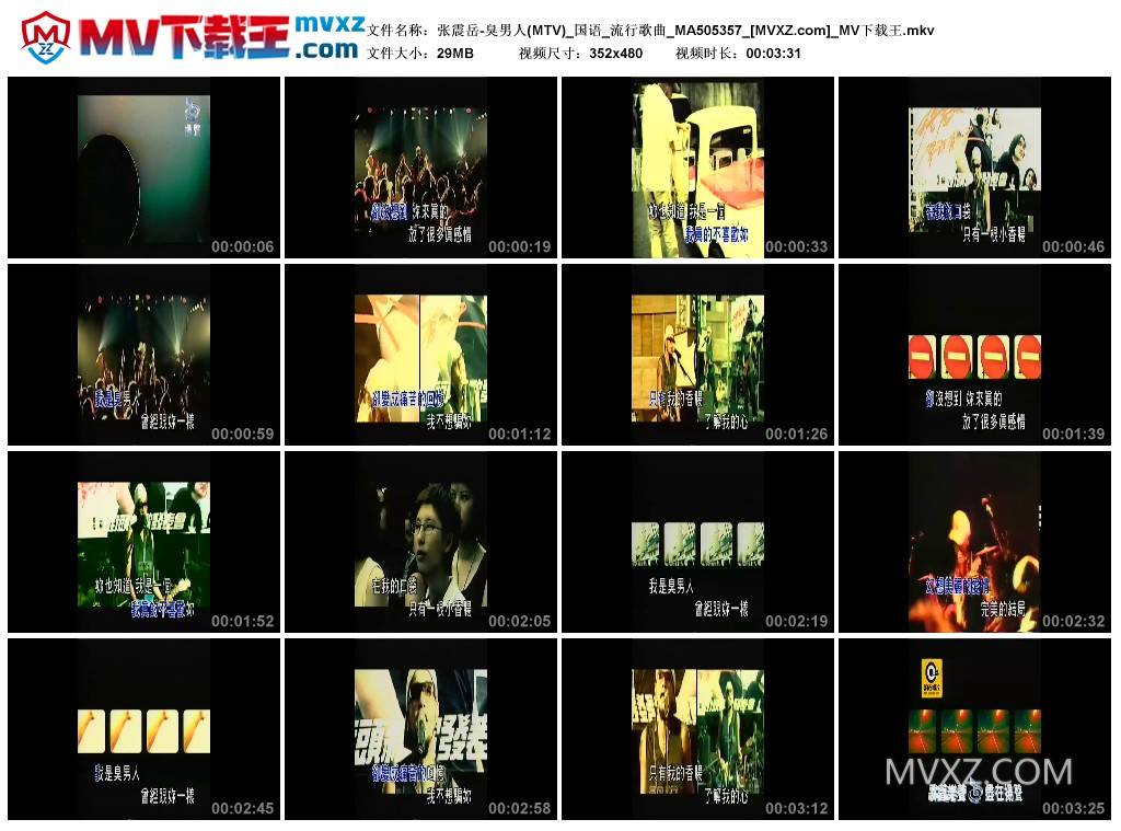 张震岳-臭男人(MTV)_国语_流行歌曲_MA505357